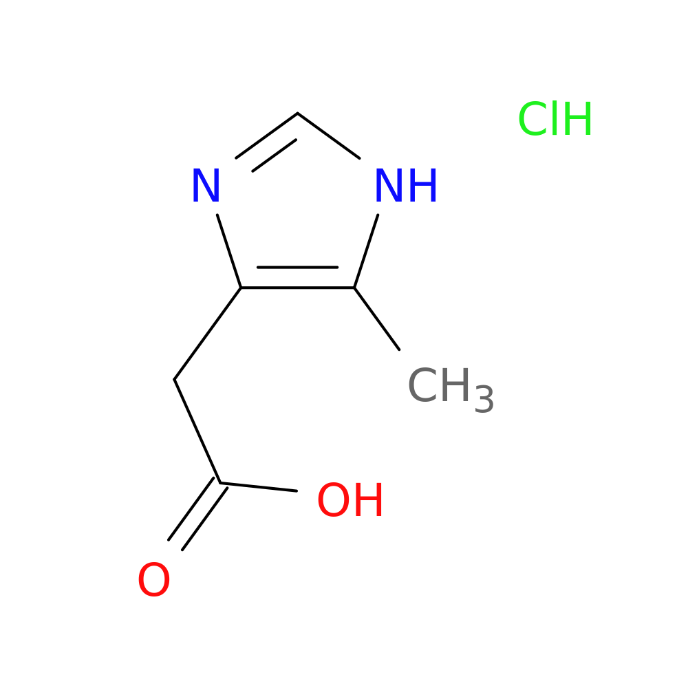 (5-methyl-1H-imidazol-4-yl)acetic acid hydrochloride