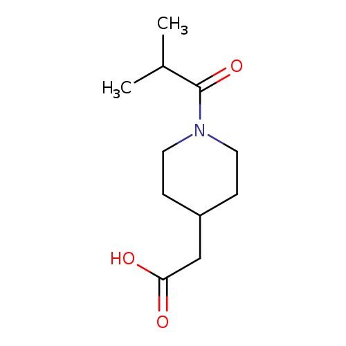 (1-Isobutyryl-piperidin-4-yl)-acetic acid