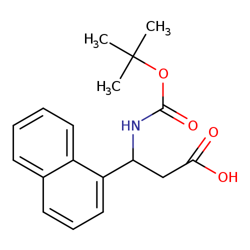 (R,S)-BOC-3-AMINO-3-(1-NAPHTHYL)-PROPIONIC ACID