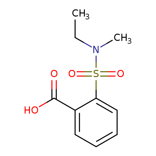 2-[ethyl(methyl)sulfamoyl]benzoic acid