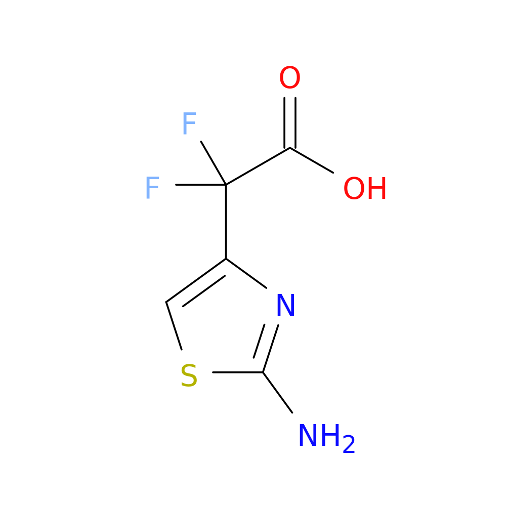 2-(2-amino-1,3-thiazol-4-yl)-2,2-difluoroacetic acid