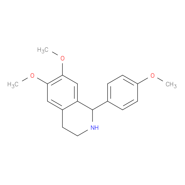 6,7-Dimethoxy-1-(4-methoxyphenyl)-1,2,3,4-tetrahydroisoquinoline