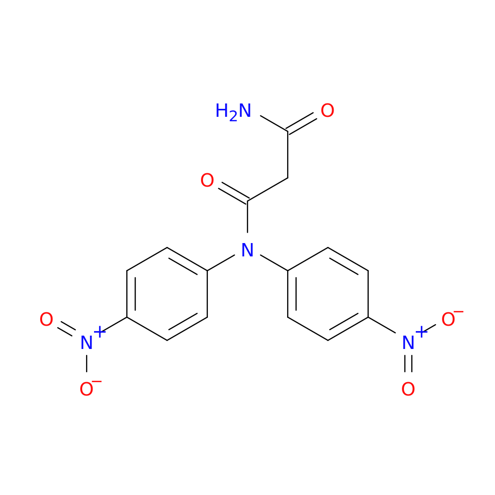 N,n-bis-(4-nitro-phenyl)-malonamide