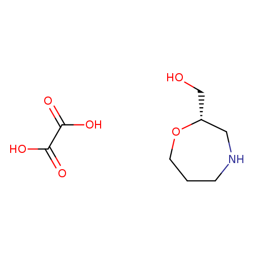 oxalic acid;[(2S)-1,4-oxazepan-2-yl]methanol
