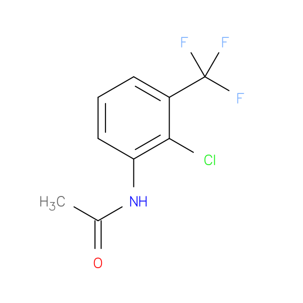 N-[2-chloro-3-(trifluoromethyl)phenyl]acetamide