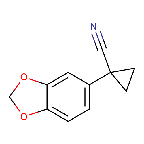 1-(Benzo[d][1,3]dioxol-5-yl)cyclopropanecarbonitrile