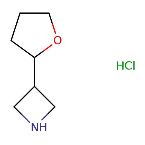 3-(oxolan-2-yl)azetidine hydrochloride
