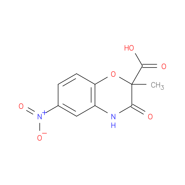 2-Methyl-6-nitro-3-oxo-3,4-dihydro-2H-benzo[b][1,4]oxazine-2-carboxylic acid
