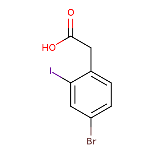 4-BROMO-2-IODOPHENYLACETIC ACID