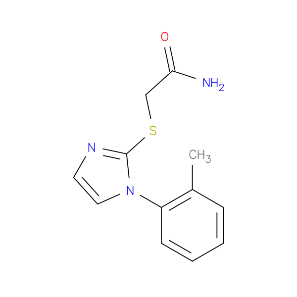 2-(1-o-Tolyl-1H-imidazol-2-ylsulfanyl)-acetamide