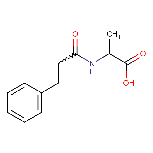 2-(3-phenylprop-2-enamido)propanoic acid