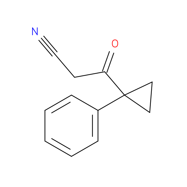 3-Oxo-3-(1-phenylcyclopropyl)propanenitrile
