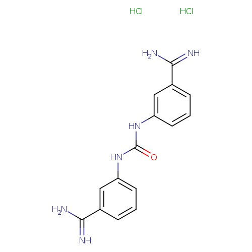 1,3-Bis(3-carbamimidoylphenyl)urea dihydrochloride