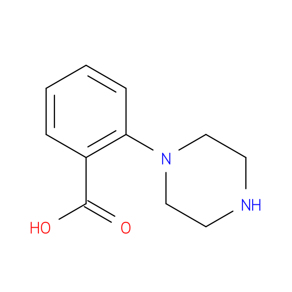 Benzoicacid, 2-(1-piperazinyl)-