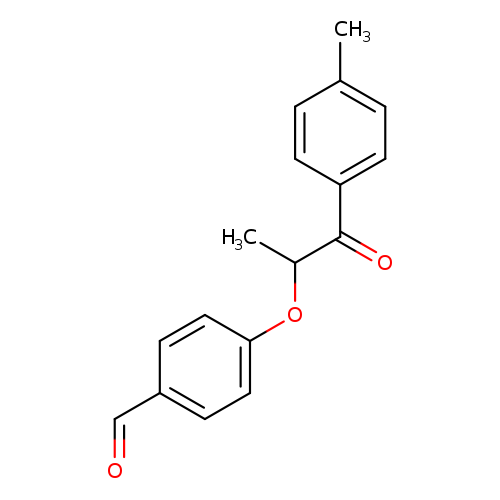 4-[1-Methyl-2-(4-methylphenyl)-2-oxoethoxy]benzaldehyde