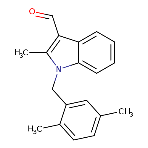 1-(2,5-dimethylbenzyl)-2-methyl-1H-indole-3-carbaldehyde