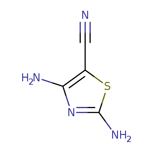 diamino-1,3-thiazole-5-carbonitrile