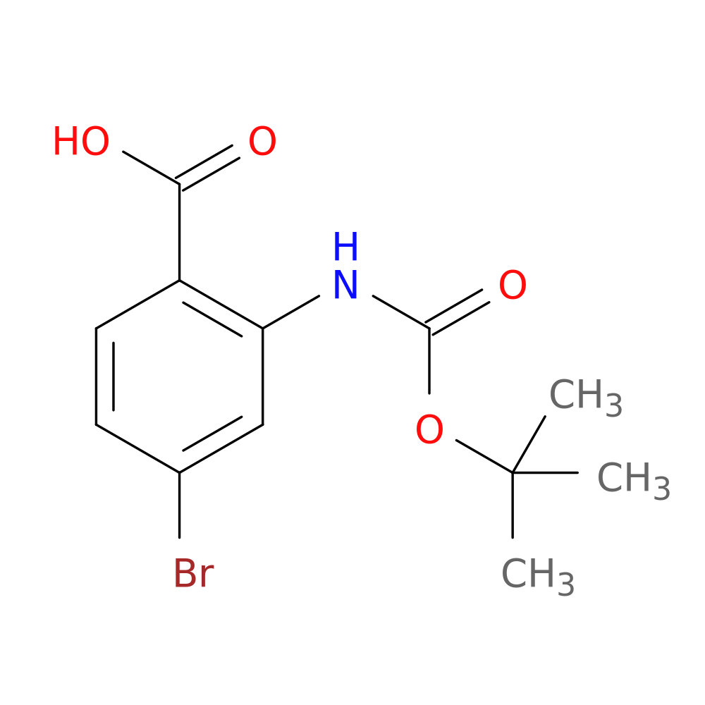 4-Bromo-2-((Tert-Butoxycarbonyl)Amino)Benzoic Acid