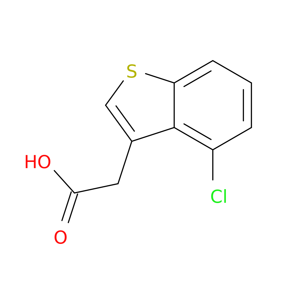2-(4-chloro-1-benzothiophen-3-yl)acetic acid