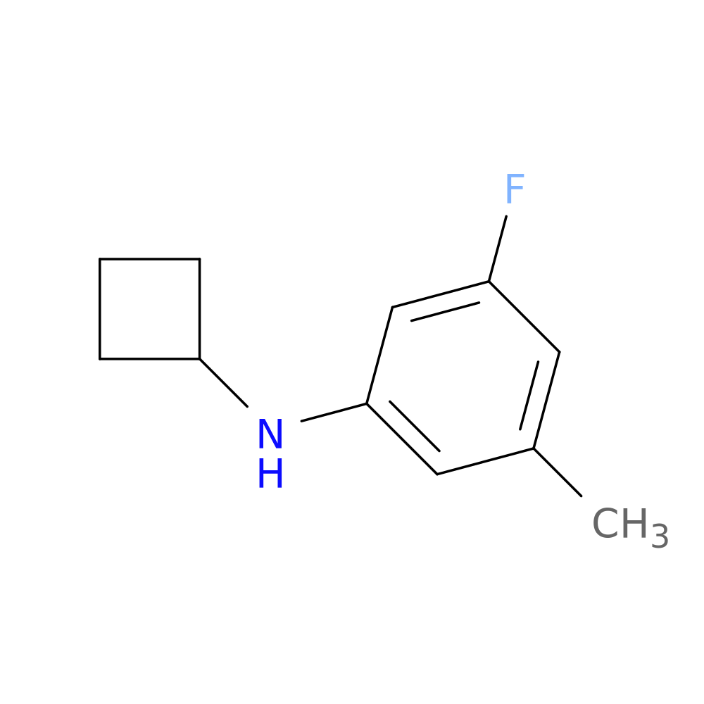 N-cyclobutyl-3-fluoro-5-methylaniline