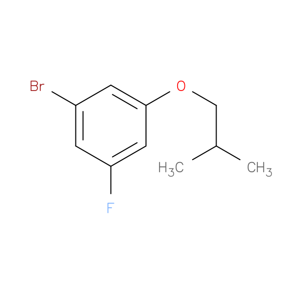 1-Bromo-3-fluoro-5-(2-methylpropoxy)benzene