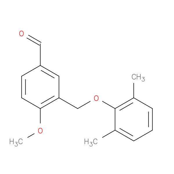 3-[(2,6-Dimethylphenoxy)methyl]-4-methoxybenzaldehyde