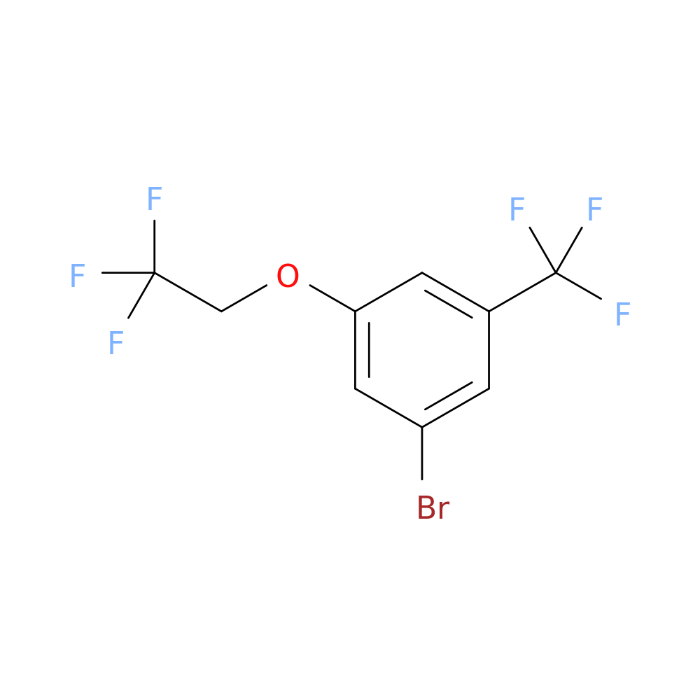 1-Bromo-3-(2,2,2-trifluoroethoxy)-5-(trifluoromethyl)benzene