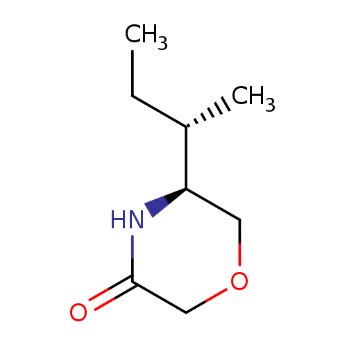 3-Morpholinone, 5-[(1S)-1-methylpropyl]-, (5S)-