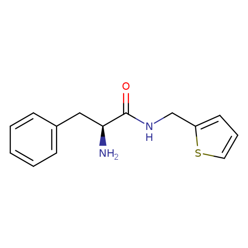 (2S)-2-amino-3-phenyl-N-(thiophen-2-ylmethyl)propanamide