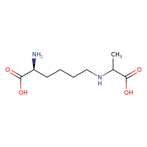 (2S, 1'R)/(2S, 1'S)-2-Amino-6-(1'-carboxy-ethylamino)-he
xanoic acid