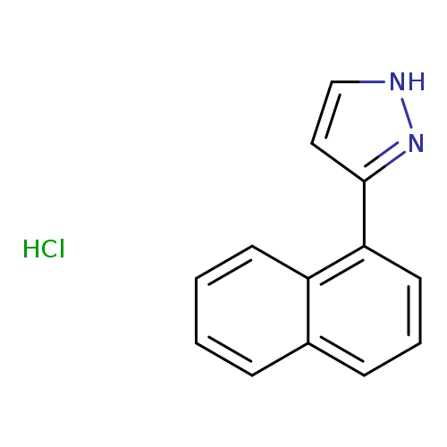 3-(1-naphthyl)-1H-pyrazole hydrochloride