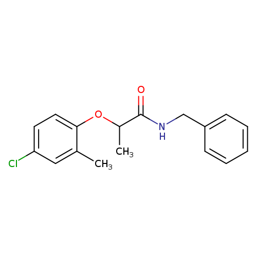 N-benzyl-2-(4-chloro-2-methylphenoxy)propanamide
