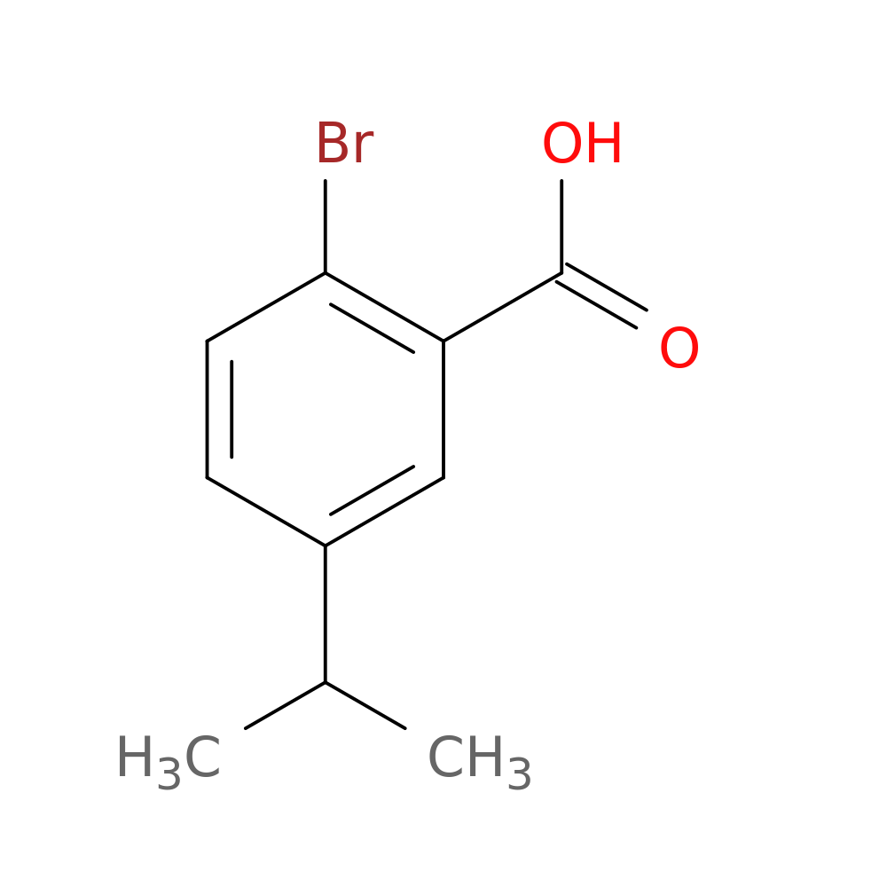 2-Bromo-5-(1-methylethyl)benzoic acid