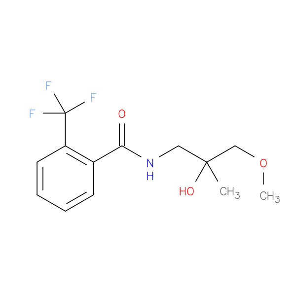 N-(2-hydroxy-3-methoxy-2-methylpropyl)-2-(trifluoromethyl)benzamide