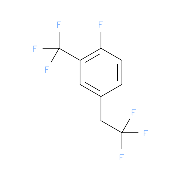 1-Fluoro-4-(2,2,2-trifluoroethyl)-2-(trifluoromethyl)benzene