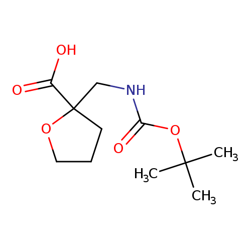 2-({[(tert-butoxy)carbonyl]amino}methyl)oxolane-2-carboxylic acid