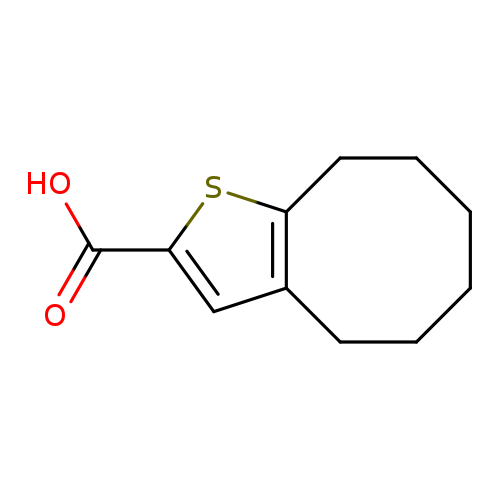 4,5,6,7,8,9-Hexahydrocycloocta[b]thiophene-2-carboxylic acid