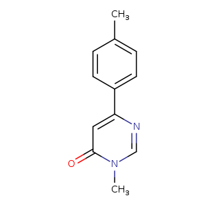 3-methyl-6-(4-methylphenyl)-3,4-dihydropyrimidin-4-one