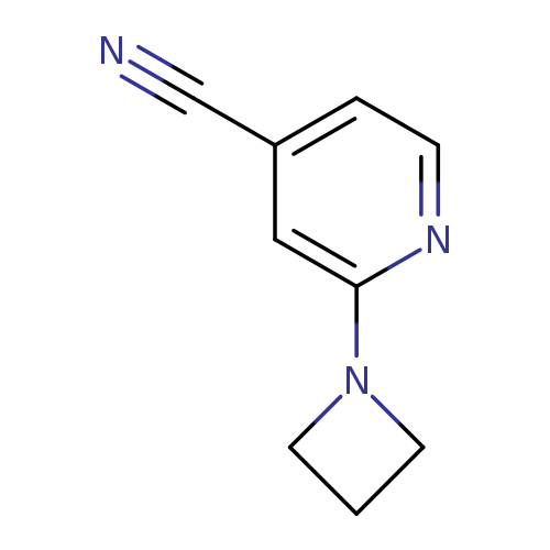 2-(azetidin-1-yl)pyridine-4-carbonitrile