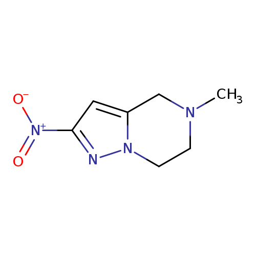 5-Methyl-2-nitro-4,5,6,7-tetrahydropyrazolo[1,5-a]pyrazine