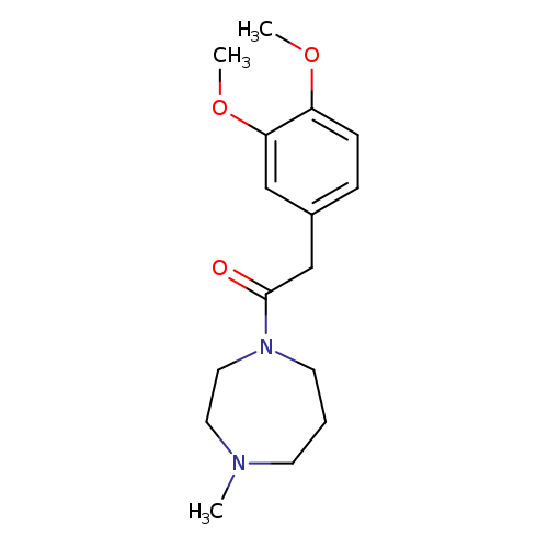 2-(3,4-dimethoxyphenyl)-1-(4-methyl-1,4-diazepan-1-yl)ethan-1-one