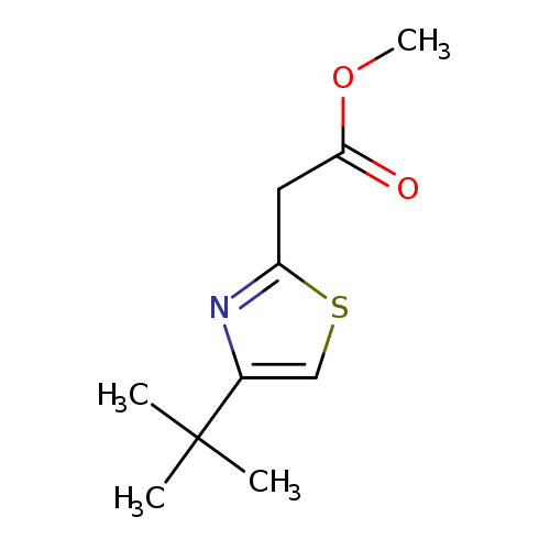 methyl 2-(4-tert-butyl-1,3-thiazol-2-yl)acetate