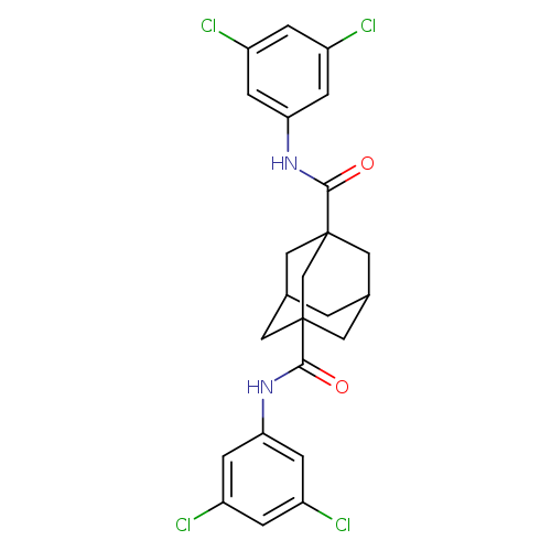 N1,N3-bis(3,5-dichlorophenyl)adamantane-1,3-dicarboxamide
