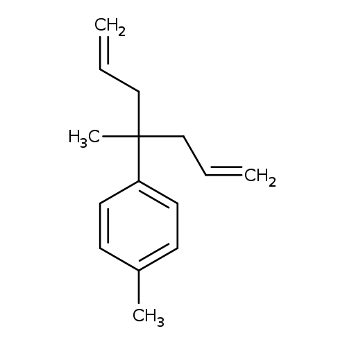 1-Methyl-4-(4-methylhepta-1,6-dien-4-yl)benzene