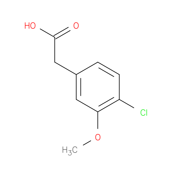 2-(4-Chloro-3-methoxyphenyl)acetic acid