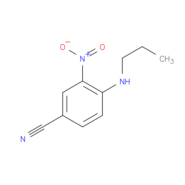 3-Nitro-4-(propylamino)benzonitrile