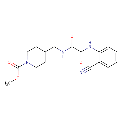 methyl 4-({[(2-cyanophenyl)carbamoyl]formamido}methyl)piperidine-1-carboxylate