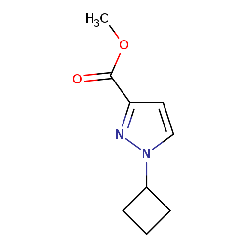 methyl1-cyclobutyl-1H-pyrazole-3-carboxylate