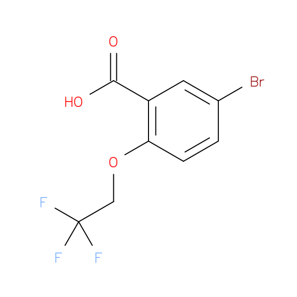 5-Bromo-2-(2,2,2-trifluoroethoxy)benzoic acid
