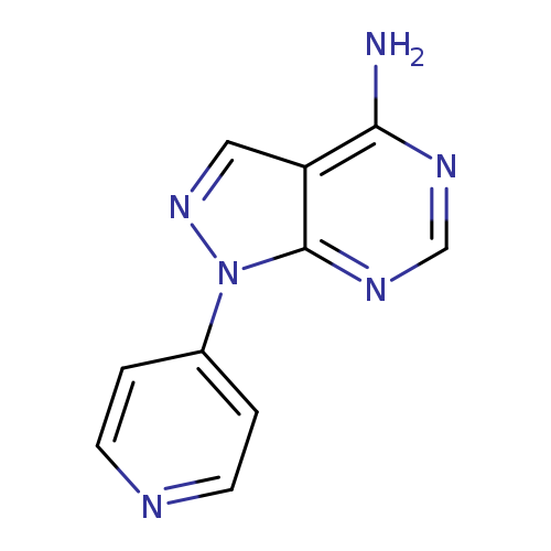 1-(pyridin-4-yl)-1H-pyrazolo[3,4-d]pyrimidin-4-amine